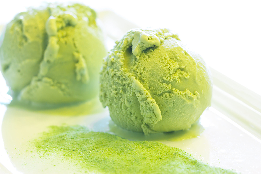 Helado casero de té verde matcha, el postre perfecto para adelgazar